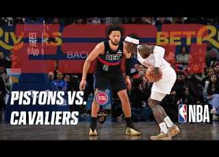 NBA Mini Detroit Pistons Vs Cleveland Cavaliers Extended Highlights