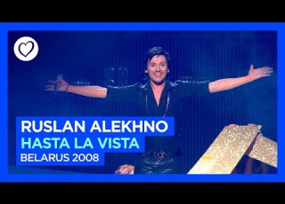Ruslan Alekhno Hasta La Vista LIVE Belarus Second Semi Final Eurovision 2008