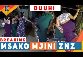 ANGALIA MSAKO MKUBWA ULIOFANYIKA USIKU MJINI ZANZIBAR