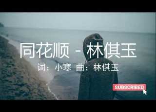 林倛玉 同花顺 动态歌词 生命的同花顺 底牌没有你 我也认