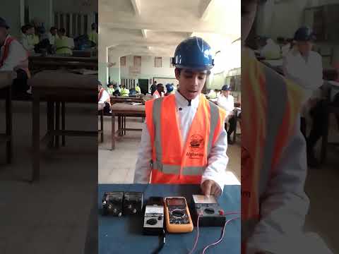 امتحان عملي فني الآلات الكهربية وحدة اجهزة القياس قسم كهرباء التعليم الفني الصف الاول الصنايع جدارات