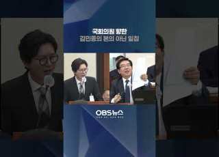 국회의원 향한 김민종의 본의 아닌 일침 김민종 국정감사 국회의원