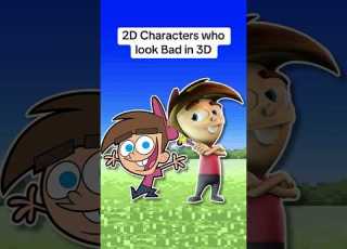 2D Characters Who Look Bad In 3D Nickelodeon