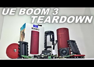 UE BOOM 3 COMPLETE TEARDOWN