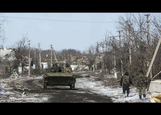 Pro Kyiv Ukrainian Forces Pulling Out Of Rebel Held Debaltseve