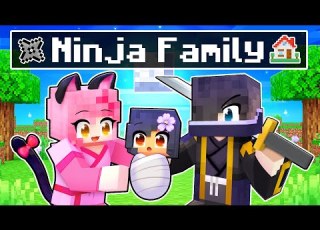 FOUND By A NINJA FAMILY In Minecraft