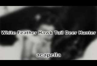 Lana Del Rey White Feather Hawk Tail Deer Hunter Acapella