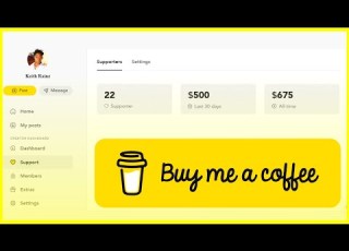  How To Create A 500 Month Making Membership Website With Buymeacoffee