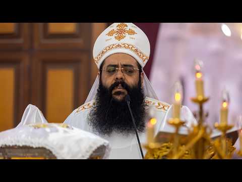 قداس أحد التناصير احد المولود اعمى ابونا رويس فريد