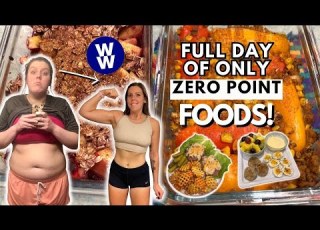 I Ate ONLY Zero Point Foods For A Day WeightWatchers What I Eat In A Day For Weight Loss
