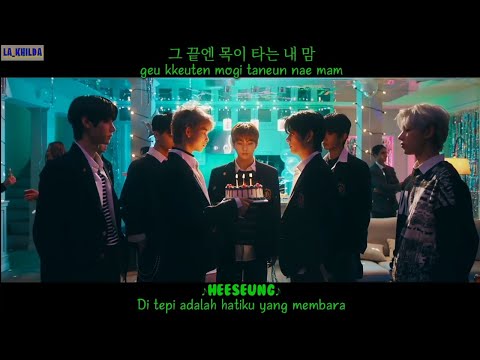 MV IndoSub ENHYPEN 엔하이픈 Drunk Dazed Easy Lyrics Color Coded Lirik Sub Indo LA KHILDA