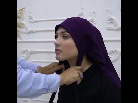 طريقة لبس الخمار الفرنسي