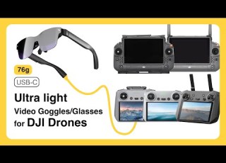 DJI Drone Video Goggles Glasses Weight Only 76g