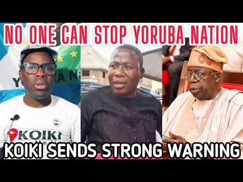 No One Can Stop Yoruba Nation Not Even IGBOHO KOIKI Warns On SUNDAY IGBOHO Support For TINUBU