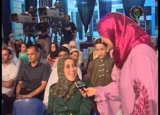 برنامج مصحفي تاج القرآن قناة القرآن الكريم التلفزيون الجزائري تقديم ابتسام طالة