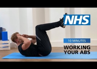  تمرین دادن عضلات شکم ۱۰ دقیقه سرویس سلامت همگانی NHS