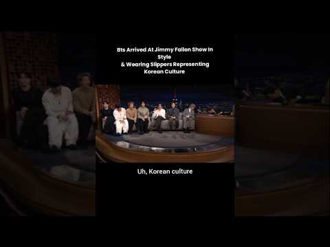 BTS Represent Korean Culture At Jimmy Fallon Show Bts On Late Night Show With Jimmy Fallon