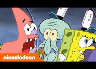 SpongeBob Rencana Krabby Patty Terlicik Plankton Nickelodeon Bahasa