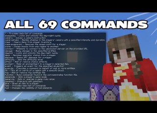  All 69 Commands In Minecraft Bedrock Explained