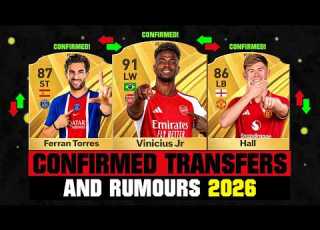  FIFA 27 NEW CONFIRMED TRANSFERS RUMOURS Ft Vinicius Jr Ferran Torres Hall Etc