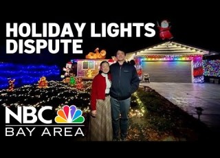 Holiday Light Display Sparks Expensive Lawsuit Between Neighbors