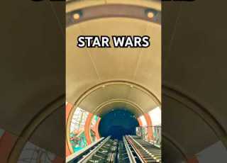 POV Disneyland Paris Star Wars Hyperspace Mountain Shorts Rollercoaster In The Dark Shorts