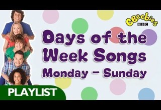 CBeebies Days Of The Week Songs Playlist