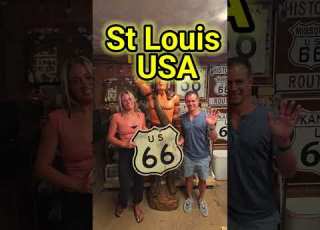  A Couple From St Louis Missouri Has A Great Time On Route 66 In Seligman Arizona