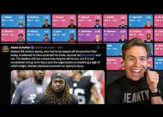  ASHTON JEANTY LIVES 500 Fantasy Football Draft