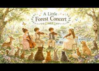 The Little Forest Concert Vol 2 Cozy String Quartet For Reading Relaxing