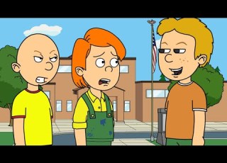 Caillou Defends Leo From A Bully Ungrounded