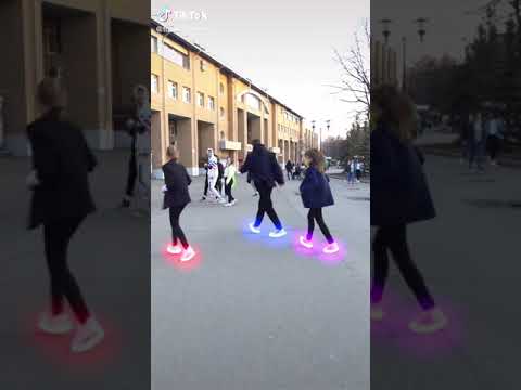 Amazing Shuffle Dance With Glowing Shoes TikTok Tuzelitydance