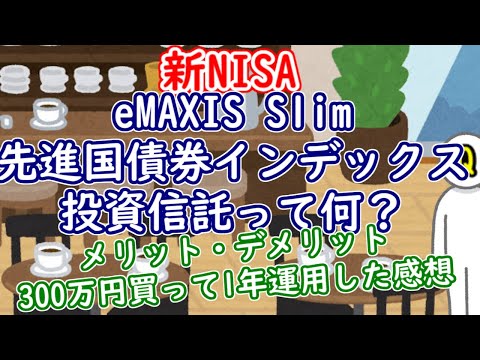 新NISA EMAXIS Slim先進国債券インデックス投資信託とは 実際に300万円投資した感想