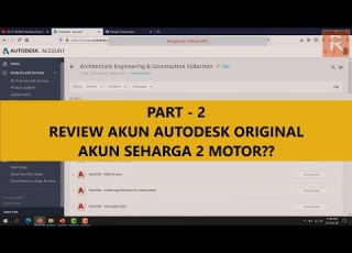 Pengalaman Membeli 25 Produk Autodesk Original Part 2 Review Akun
