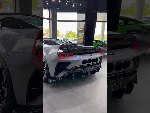 MANSORY Ferrari SF90 Spider Exhaust Sound Flap