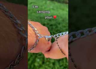  Cute Couple Magnetic Bracelet Heart Magnetic Couple Bracelets Love Couple Magnetic Bracelet