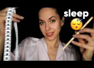 ASMR Measuring Your Face Sketching You For SLEEP Personal Attention