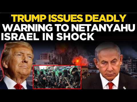 Trump LIVE US President OPENLY HUMILIATES Netanyahu Stark Warning Over Iran Trump Latest News