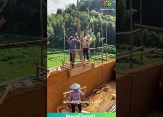  Building With Earth The Timeless Art Teamwork Of Rammed Earth Construction Traditional