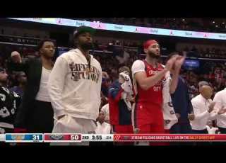 NBA SEASON 2023 2024 NEW YORK KNICKS NEW ORLEANS PELICANS 87 96 HIGHLIGHTS