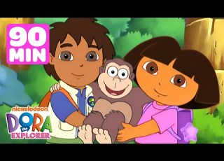 Dora The Explorer Diego Primos Team Up 5 90 Minutes Dora Friends
