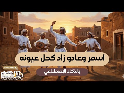اسمر وعاده زاد كحل عيونه بالذكاء الاصطناعي اسمر وعاده زاد كحل عيونه بالذكاء الاصطناعي