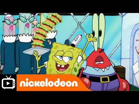 SpongeBob SquarePants I Love Krabby Patties Song Nickelodeon UK