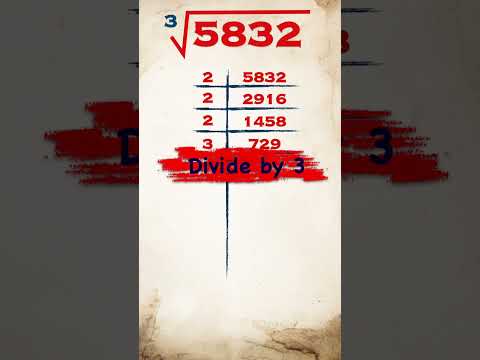 Cube Root Of 5832 Publicmaths Shorts Cuberoot Math