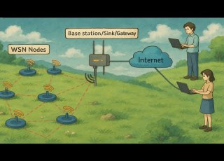  Wireless Sensor Networks WSN Network Diagram Application Challenges