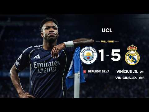 ملخص مبارة ريال مدريد 2 1 مانشستر سيتي إياب دوري ابطال اروبا جودة عالية