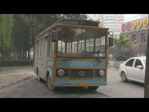 The Amazing Wooden Bus From Chengdu