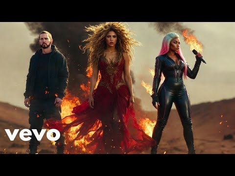 Shakira Ft Nicki Minaj Eminem Wild Fire New Music Video 2026