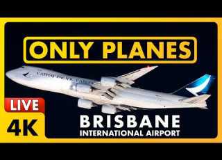  LIVE 747 8F A380 777 787 A350 A330 More Brisbane Airport W James Matty ATC