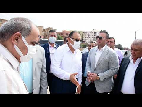 محافظ الشرقية يتفقد ترعة عزبة الزناتي ومركز شباب التلين بمنيا القمح